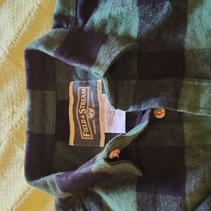 Field and Stream buffalo plaid flannel shirt